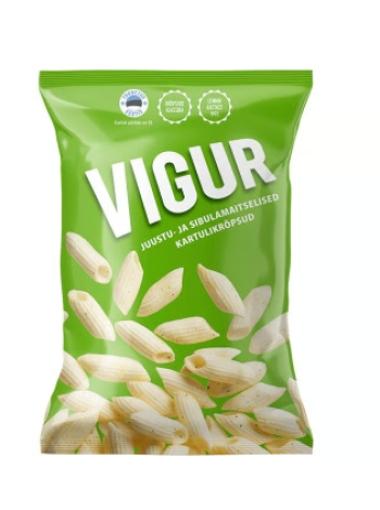 Картофельный крёпсуд с сыром и луком BALSNACK Vigur 90 г