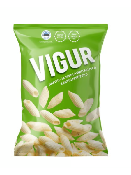 Картофельный крёпсуд с сыром и луком BALSNACK Vigur 90 г