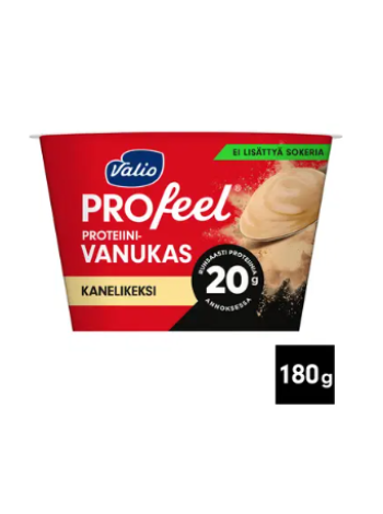 Протеиновый пудинг Valio PROfeel proteiinivanukas 180 г печенье с корицей