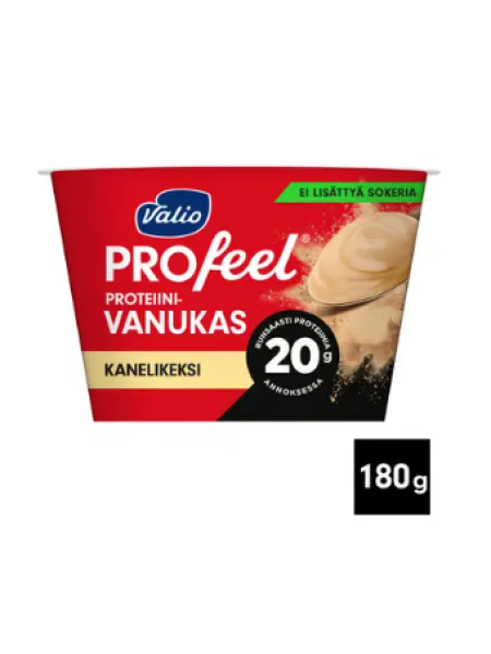 Протеиновый пудинг Valio PROfeel proteiinivanukas 180 г печенье с корицей