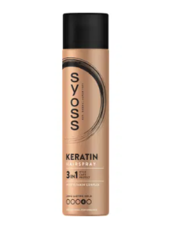 Лак для волос Syoss Keratin 400 мл