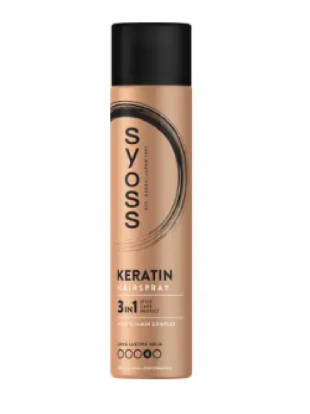 Лак для волос Syoss Keratin 400 мл