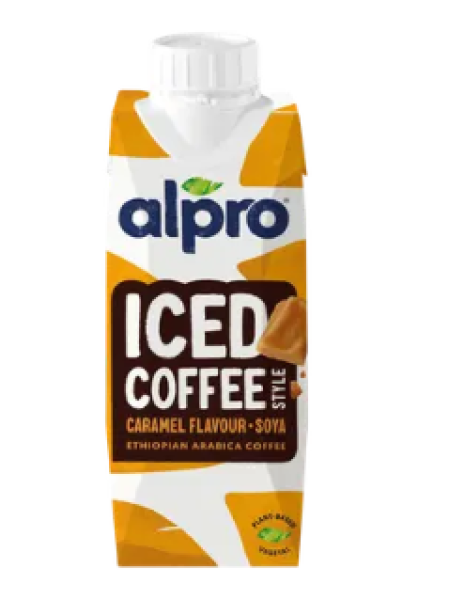 Кофейный напиток на соевой основе Alpro Soijapohjainen kahvijuoma, karamelli 250 мл карамельный 