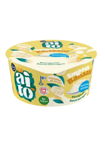 Овсяный йогурт Fazer Aito Kauragurtti Banaani 130 г с бананом