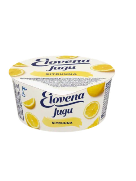 Овсяный йогурт Elovena sitruuna jugu 150 г с лимонным соком