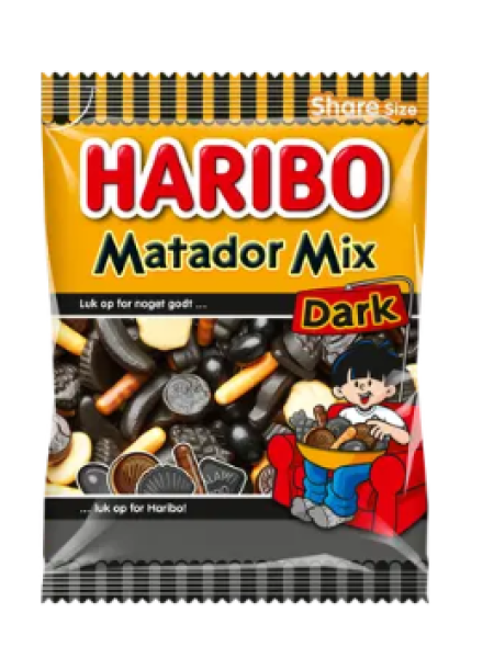 Ассорти лакричных конфет HARIBO Matador Mix Dark 270 г