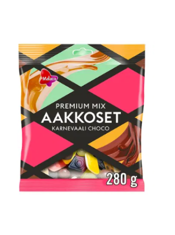 Смесь конфет Malaco Alphabet Carnival Choco Candy Mix 280 г