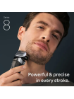 Бритва Braun Series 8 8617S для влажного и сухого бритья SensoAdapt