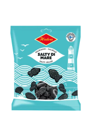 Лакричные конфеты Halva Salty Di Mare salmiakki 120 г