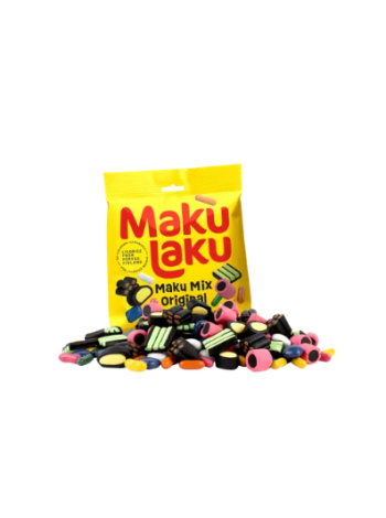 Конфеты с лакрицей Makulaku Maku Mix Original 225  г