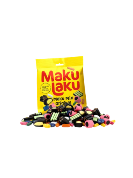 Конфеты с лакрицей Makulaku Maku Mix Original 225  г