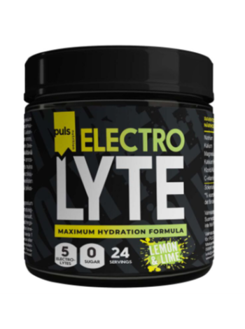 Электролитный порошок PULS ELEKTROLYYTTIJAUHE LEMON-LIME 120 г со вкусом лимона и лайма 