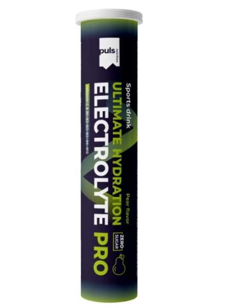 Шипучие таблетки для регидратации PULS Electrolyte Pro Pear 20 шт