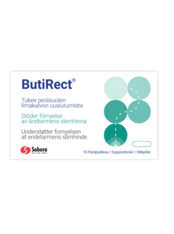 Препарат для лечения слизистой оболочки прямой кишки BUTIRECT 10 шт