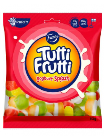 Конфеты жевательные Fazer Tutti Frutti Yoghurt Splash 210г