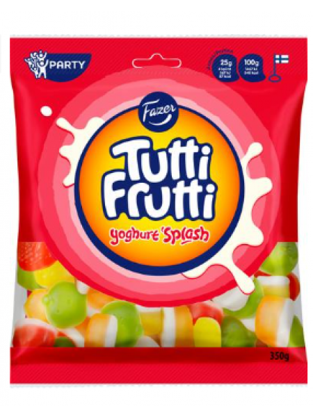 Конфеты жевательные Fazer Tutti Frutti Yoghurt Splash 210г