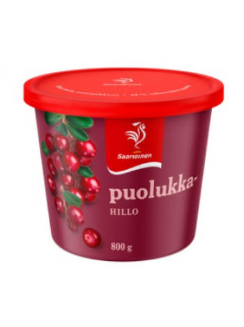 Варенье из брусники Saarioinen Puolukkahillo 800г