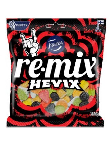 Жевательные конфеты Fazer Remix Hevix 350г 