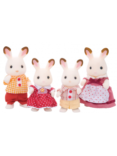 Игровой набор Sylvanian Families семья шоколадных кроликов