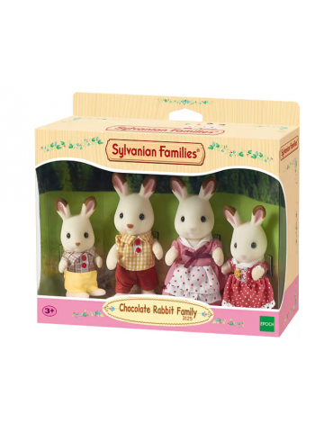 Игровой набор Sylvanian Families семья шоколадных кроликов