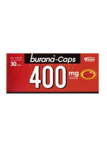 Капсулы для облегчения боли и снижения температуры BURANA 400мг 30шт