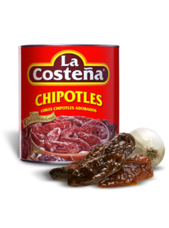 Чипотле перец чили копченый La Costeña Chipotles 220г в ж/б