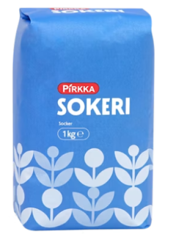 Сахарный песок Pirkka sokeri 1 кг