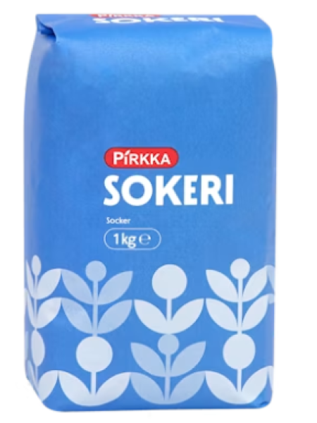 Сахарный песок Pirkka sokeri 1 кг