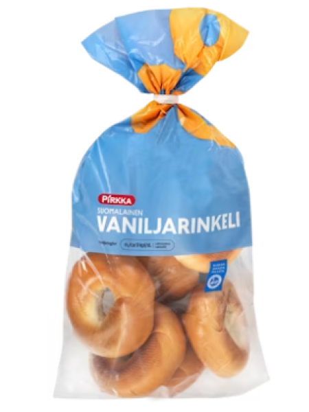 Ванильные баранки Pirkka Vaniljarinkeli 378 г
