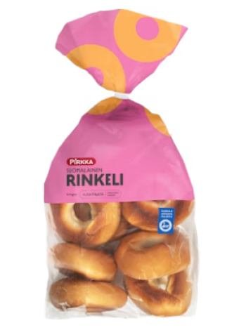 Бублики Pirkka rinkeli 378 г без лактозы