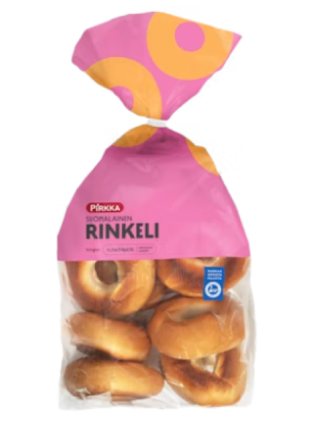 Бублики Pirkka rinkeli 378 г без лактозы