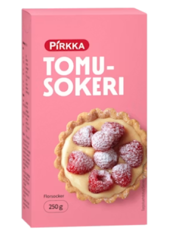 Сахарная пудра Pirkka tomusokeri 250г