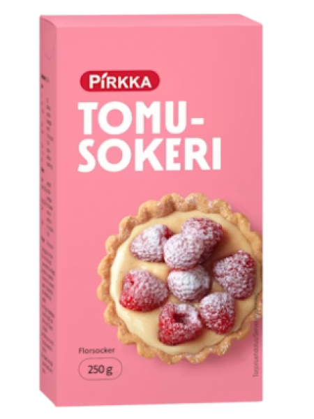 Сахарная пудра Pirkka tomusokeri 250г