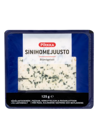 Сыр с голубой плесенью Pirkka sinihomejuusto 125 г