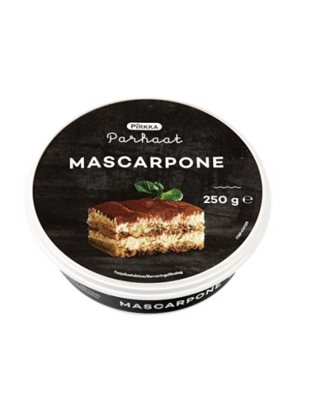 Сыр маскарпоне Pirkka Parhaat mascarpone 250 г