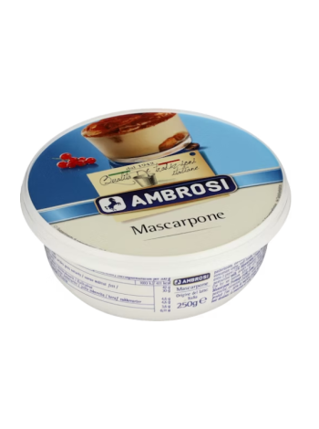 Сыр маскарпоне Ambrosi Mascarpone tuorejuusto 250 г