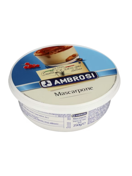 Сыр маскарпоне Ambrosi Mascarpone tuorejuusto 250 г
