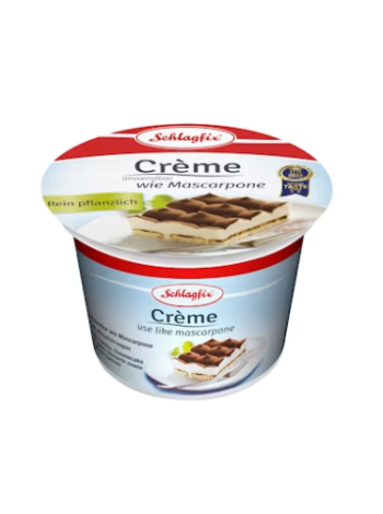 Кремообразная паста на основе растительного жира Schlagfix Creme like Mascarpone kasvisrasvalevite 250 г