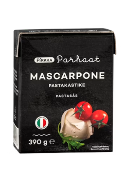 Соус для пасты маскарпоне Pirkka Parhaat mascarpone pastakastike 390 г