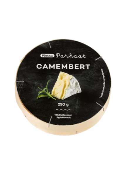 Камамбер с низким содержанием лактозы Pirkka Parhaat Camembert vähälaktoosinen 250 г