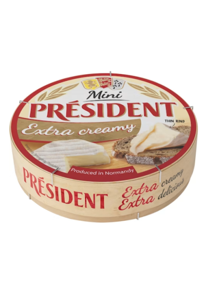Сыр с белой плесенью President Mini Extra Creamy 135 г
