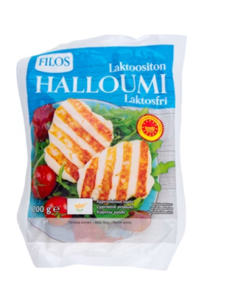 Сыр халлуми Filos halloumi PDO laktoositon 200 г без лактозы