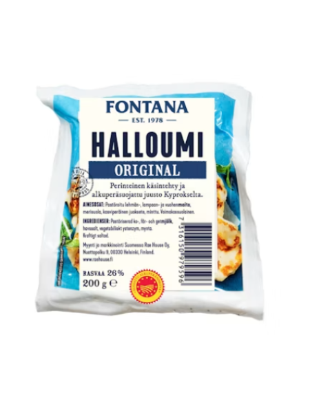 Сыр халуми Fontana Halloumi Original PDO 200 г