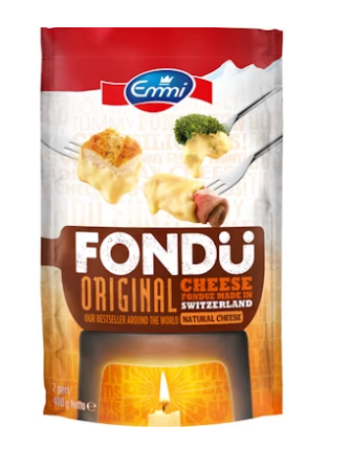 Швейцарское сырное фондю Emmi Original Fondue 400 г