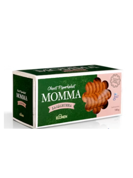 Тонкие имбирные пряники с кардамоном Momma ohuet piparkakut kardemumma 150 г