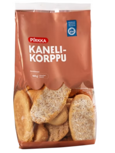 Сухарики с корицей Pirkka Kanelikorppu 400г