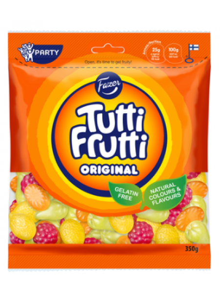 Жевательные конфеты Fazer Tutti Frutti Original 230г ассорти