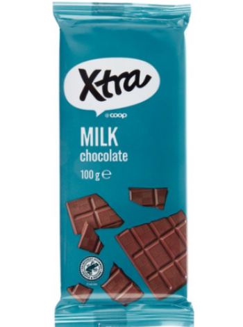 Молочный шоколад Xtra maitosuklaa 100г