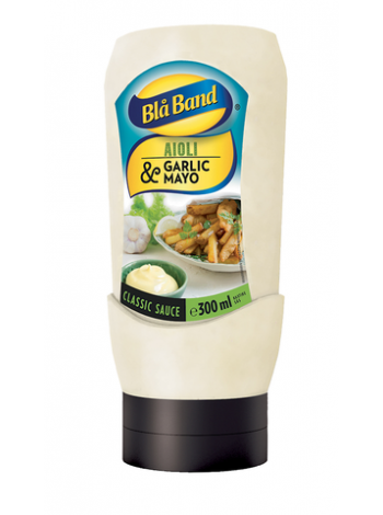 Майонез классический с чесноком Blå Band Aioli Garlic&Mayo 300мл
