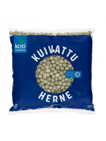 Финский горох Kotimaista kuivattu suomalainen herne 500 г